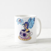 Fairy Sugar Skull Mug Butterfly Tea Pot Witch Magi Kaffeetasse (VorderseiteRechts)