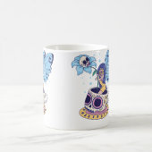 Fairy Sugar Skull Mug Butterfly Tea Pot Witch Magi Kaffeetasse (Mittel)