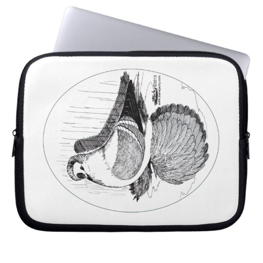 Fairy Swallow Taube 1978 Laptopschutzhülle (Vorderseite)