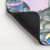 Fairy Tabby Cat Mousepad von Molly Harrison (Ecke)