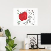 Fairy Tale Apple Poster (Heimbüro)