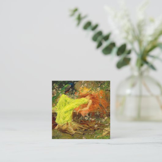 Fairy Tale Arthur Wardle Begleitkarte (Stehend Vorderseite)