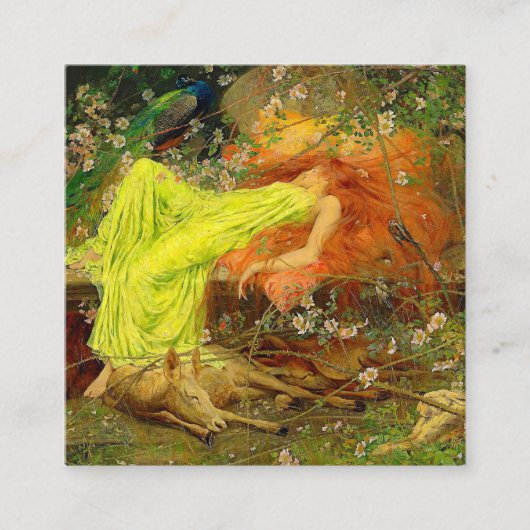Fairy Tale Arthur Wardle Begleitkarte (Vorderseite)