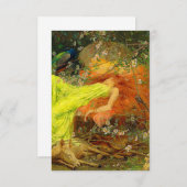 Fairy Tale Arthur Wardle Begleitkarte (Vorne/Hinten)