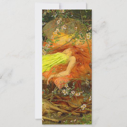 Fairy Tale Arthur Wardle Einladung (Vorderseite)