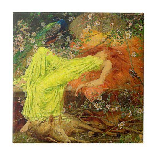 Fairy Tale Arthur Wardle Fliese (Vorderseite)