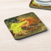 Fairy Tale Arthur Wardle Getränkeuntersetzer (Linke Seite)