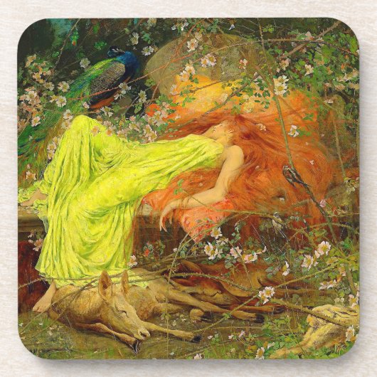 Fairy Tale Arthur Wardle Getränkeuntersetzer (Vorderseite)