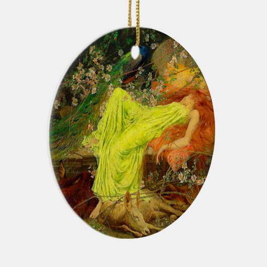 Fairy Tale Arthur Wardle Keramik Ornament (Rechts)