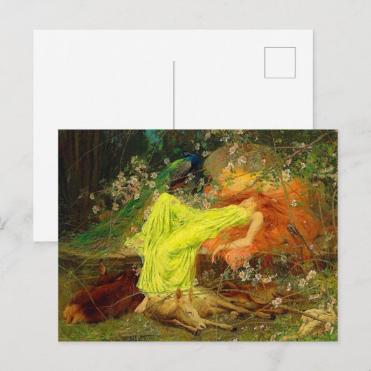 Fairy Tale Arthur Wardle Postkarte (Vorne/Hinten)