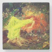 Fairy Tale Arthur Wardle Steinuntersetzer (Vorderseite)