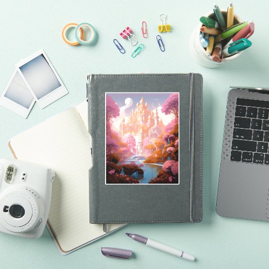 Fairy Tale Burg Pinacoteca Casa Rusca Aufkleber (iPad Hülle)