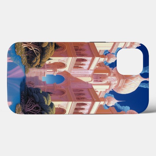 Fairy Tale Burg Pinacoteca Casa Rusca Case-Mate iPhone Hülle (Rückseite (Horizontal))