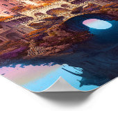 Fairy Tale Burg Pinacoteca Casa Rusca Poster (Ecke)