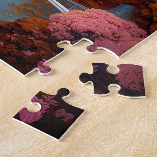 Fairy Tale Burg Pinacoteca Casa Rusca Puzzle (Seite)