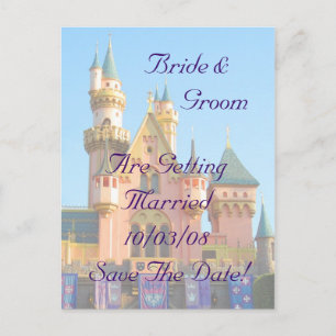 Fairy Tale Burg Save the Date Karte