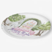 Fairy Tale Burg Wilhelm Tell Pappteller (Schrägansicht)