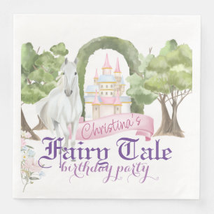 Fairy Tale Burg Wilhelm Tell Serviette