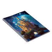 Fairy Tale Castel Fantastische Bergwelten Notizblock (Rechte Seite)