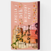 Fairy Tale Castle Door Flower Girl Banner (Vertikal)