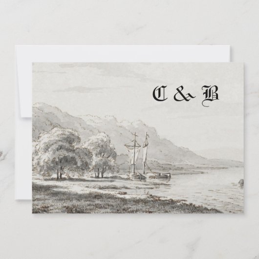 Fairy tale Castle Einladung (Rückseite)