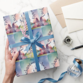 Fairy Tale Castle Party Geschenkpapier