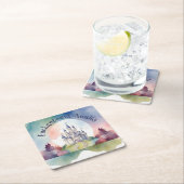 Fairy Tale Castle Party Rechteckiger Pappuntersetzer (Vor Ort)