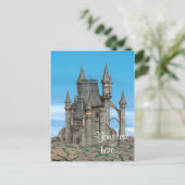 Fairy Tale Castle Postkarte (Stehend Vorderseite)