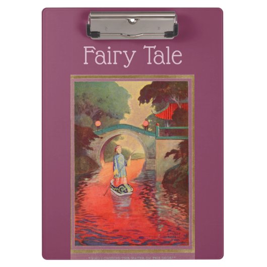 Fairy Tale Clipboard Klemmbrett (Vorderseite)