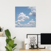 Fairy Tale Clouds Poster (Heimbüro)