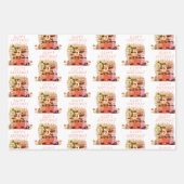 Fairy Tale Door Blume Zeichnend Girl Happy Birthda Geschenkpapier Set (Vorderseite 2)