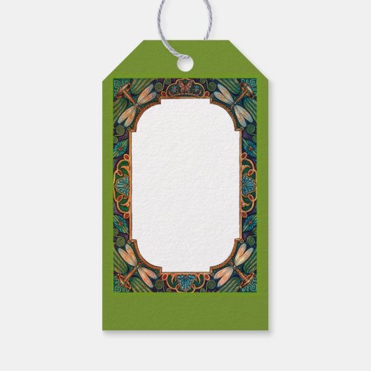 Fairy Tale Dragonfly Geschenkanhänger (Rückseite)