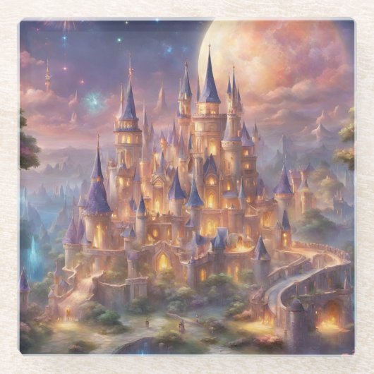 Fairy Tale Dreams Glasuntersetzer (Vorderseite)