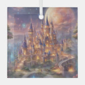 Fairy Tale Dreams Ornament Aus Glas (Vorderseite)