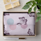 Fairy Tale einmal mit Schmetterlingen Seidenpapier (Geschenk)