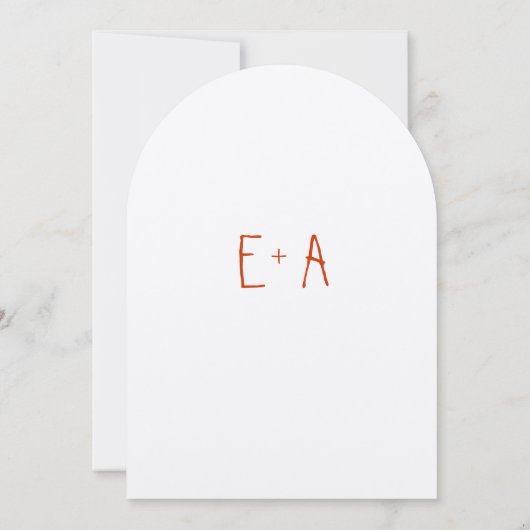 Fairy Tale Forest Fox Wedding Invitation Einladung (Rückseite)