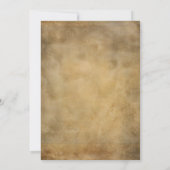 Fairy Tale Forest Magic Mirror Foto Einladung (Rückseite)