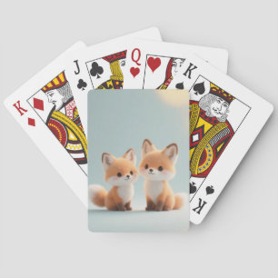 Fairy Tale Fox Duo Spielkarten