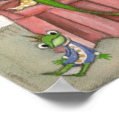 Fairy Tale Frog - Kunstdrucken Poster (Ecke)