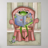 Fairy Tale Frog - Kunstdrucken Poster (Vorne)