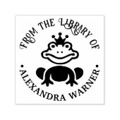 Fairy Tale Frog Prince "aus der Bibliothek" des Bu Permastempel (Design)