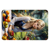 Fairy Tale Happy Thanksgiving Magnet (Horizontal)
