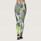 Fairy Tale Hearts Lemon Leggings (Rückseite)