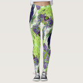 Fairy Tale Hearts Lemon Leggings (Vorderseite)