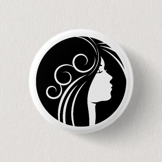 Fairy Tale Heroines Girl Button (Vorderseite)
