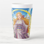 "Fairy Tale Latte Tasse - Das verzauberte Design f (Vorderseite)