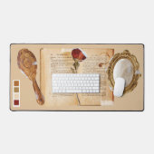 Fairy Tale Niedlich Collage Mixed Media Schreibtischunterlage (Tastatur & Maus)