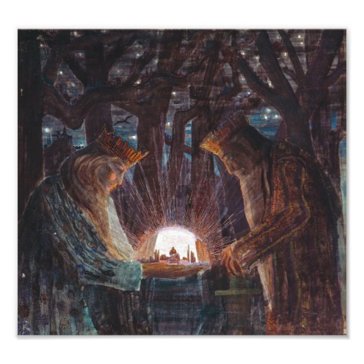 Fairy Tale of Kings | Mikalojus Ciurlionis | Fotodruck (Vorne)