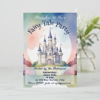 Fairy Tale Party Einladung