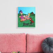 Fairy Tale Picnic Leinwanddruck (Insitu (Wohnzimmer))
